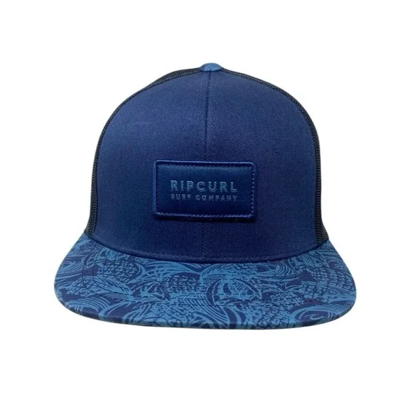 Ripcurl Mens Tropical Trucker Snapback Hats Hawaiian Girl Pineapple Print Lot 2 - Picture 3 of 16